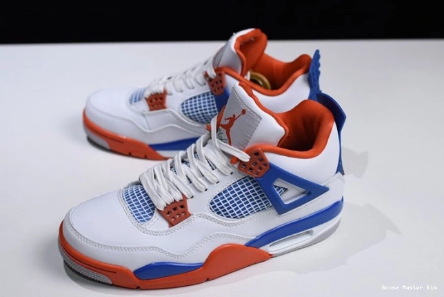 Blue Jordan Bright 4 308497-171 Crimson-Royal White Air 0817